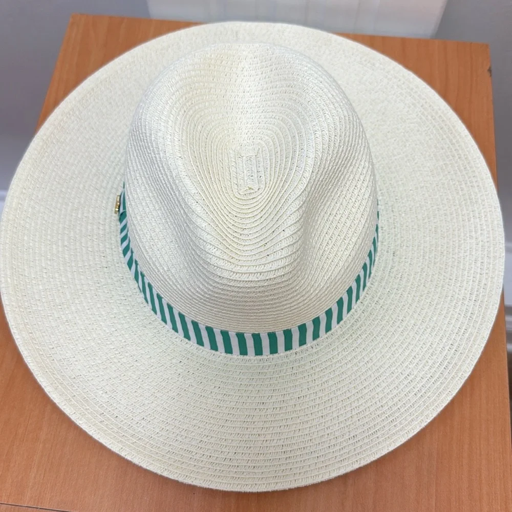 2026 Masters Tournament Women Dorfman Milano Straw Sun Hat!!🔥🔥🔥 - Picture 11 of 16